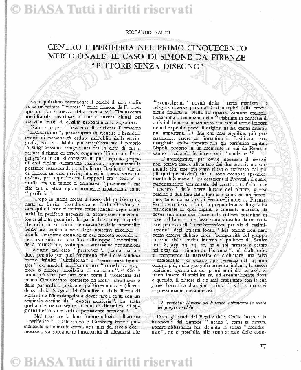 n. 1 (1909) - Copertina: 1 e sommario