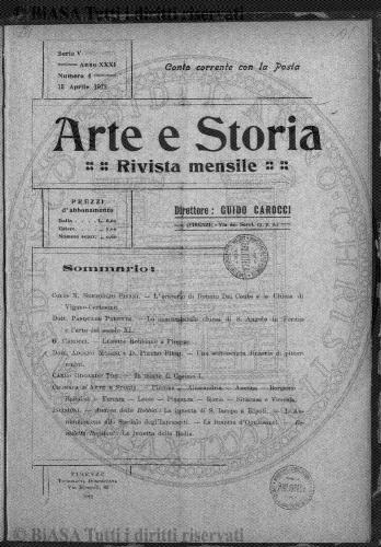 n. 8-9-10 (1929-1930) - Copertina: 1
