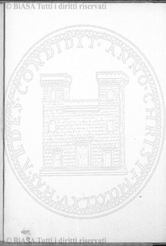 Indice topografico (1894) - Frontespizio