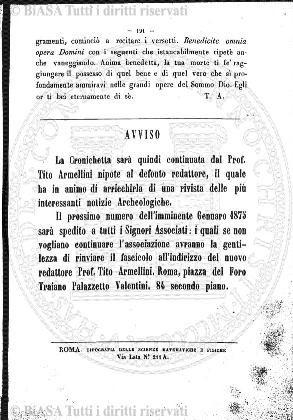 n. 13 (1885) - Frontespizio