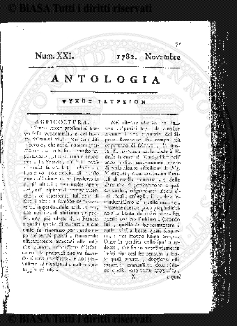 v. 11, n. 38 (1784-1785) - Pagina: 305