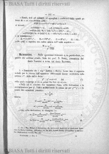 n. 1 (1933) - Frontespizio